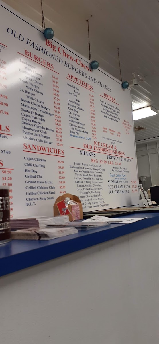 Big Chew Chew's Burgers Menu - Image 6